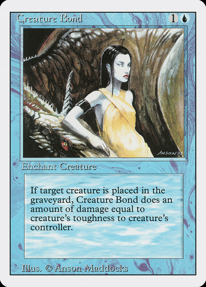 Creature Bond, Revised edition Card Art