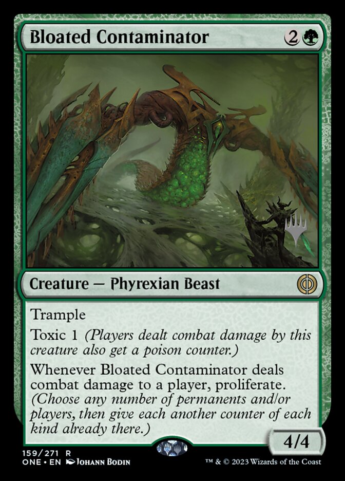 Bloated Contaminator, Phyrexia: All Will Be One Promos Card Art
