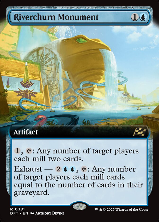 Riverchurn Monument, Aetherdrift Card Art