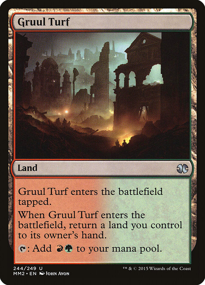 Gruul Turf, Modern Masters 2015 Card Art
