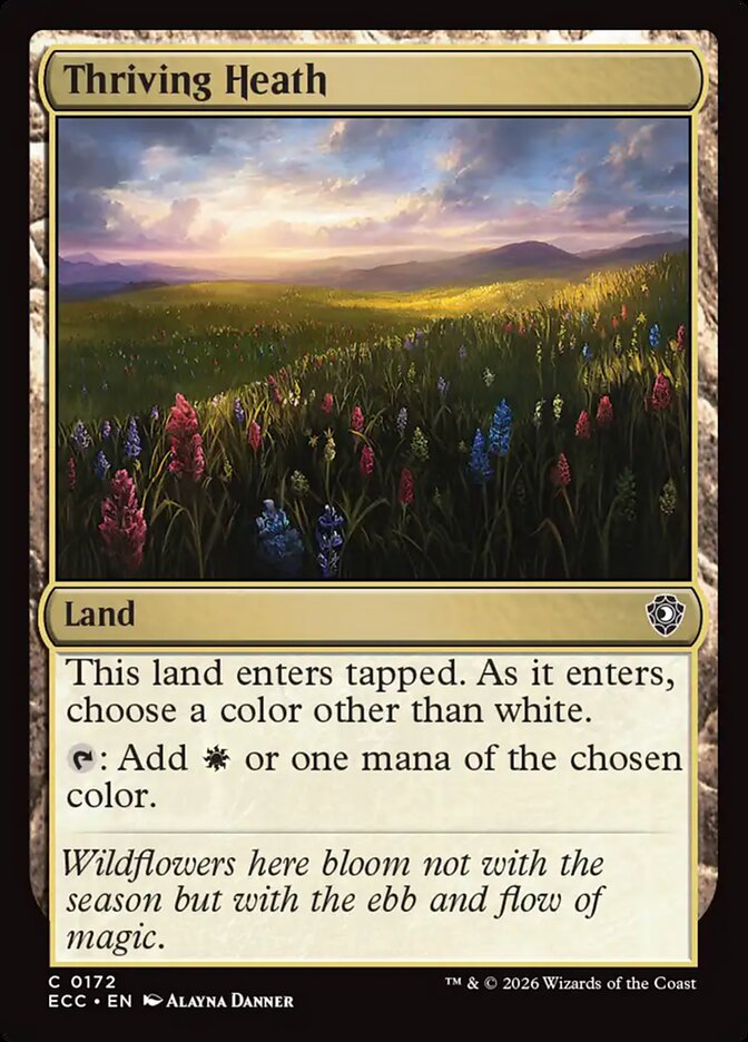 Thriving Heath, Lorwyn Eclipsed Commander Card Art