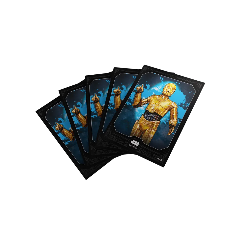Gamegenic - Star Wars: Unlimited - Sleeves - C-3PO