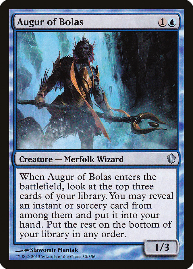 Augur of Bolas, Commander 2013 Card Art