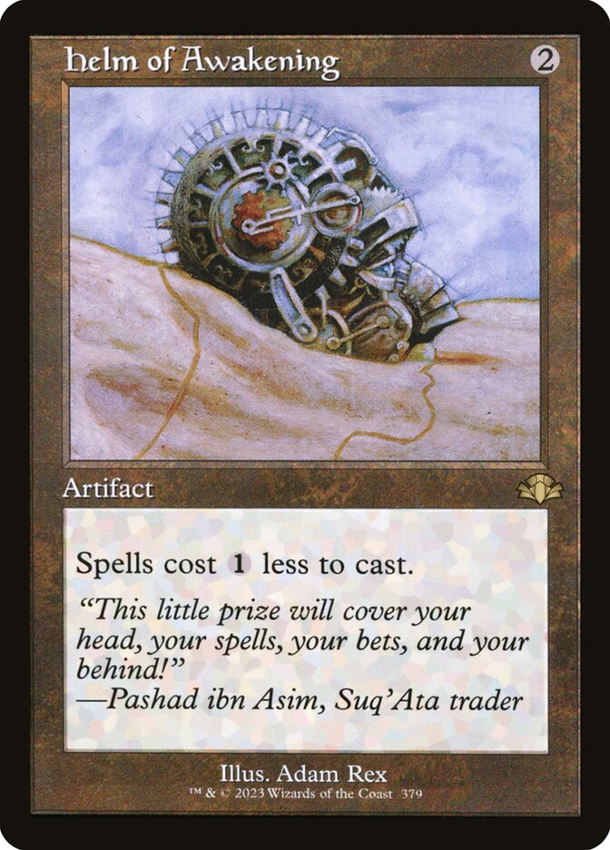 Helm of Awakening, Dominaria Remastered Card Art