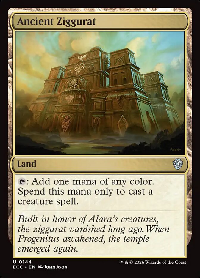 Ancient Ziggurat, Lorwyn Eclipsed Commander Card Art