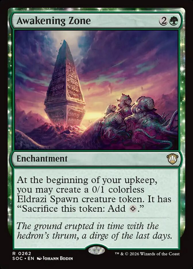 Awakening Zone, Secrets Of Strixhaven Commander Card Art