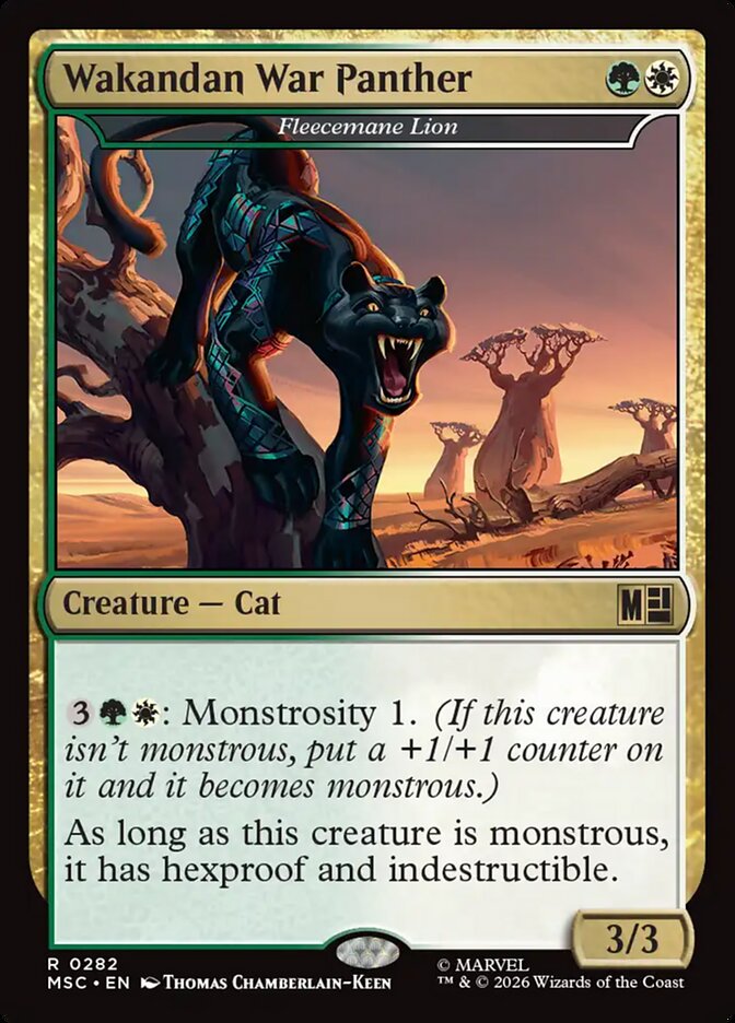 Fleecemane Lion, Marvel Super Heroes Commander Card Art