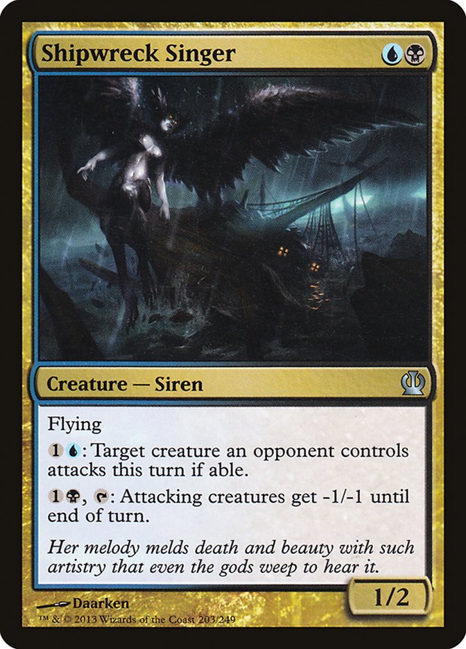 Shipwreck Singer, Theros Card Art