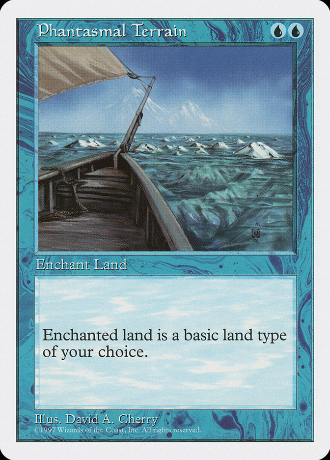 Phantasmal Terrain, Fifth edition Card Art