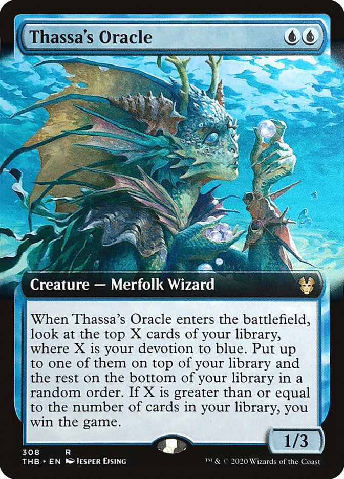 Thassa's Oracle, Theros beyond death Card Art