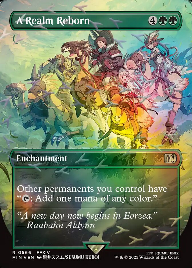 A Realm Reborn, Final Fantasy Card Art