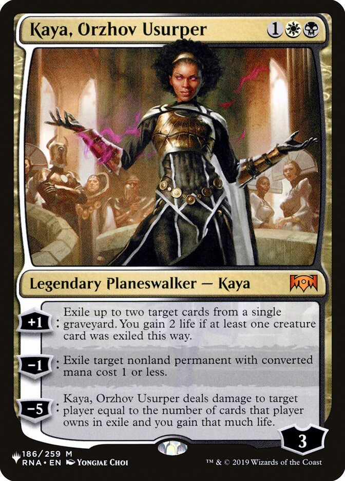 Kaya, Orzhov Usurper, The List Card Art