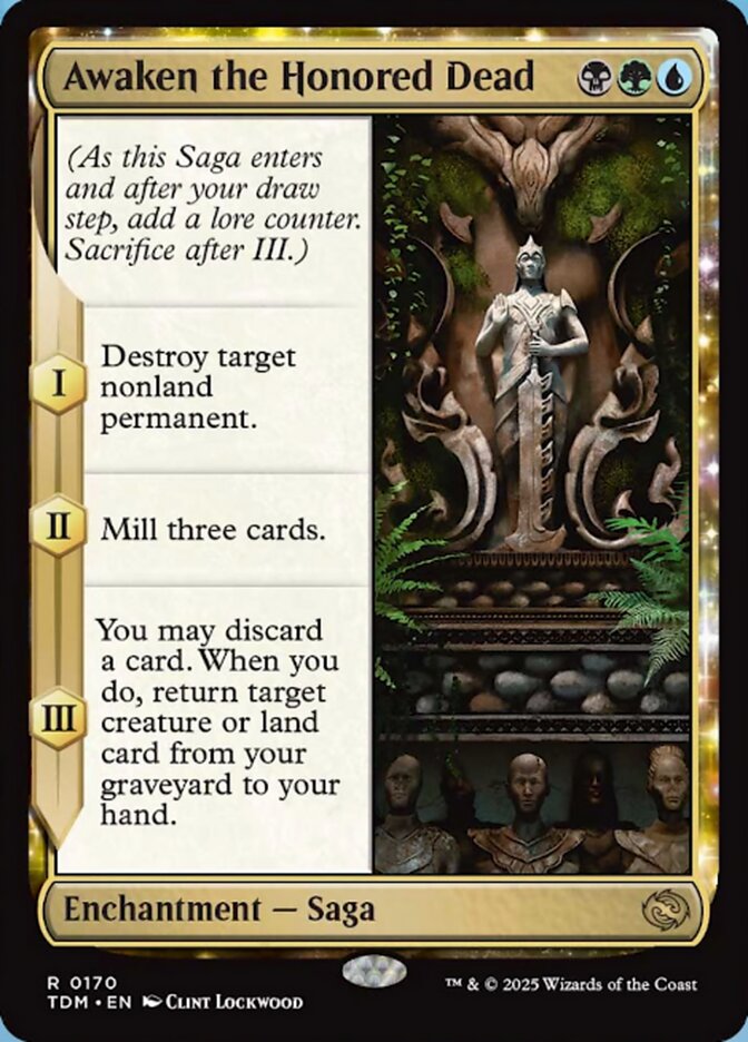 Awaken the Honored Dead, Tarkir: dragonstorm Card Art