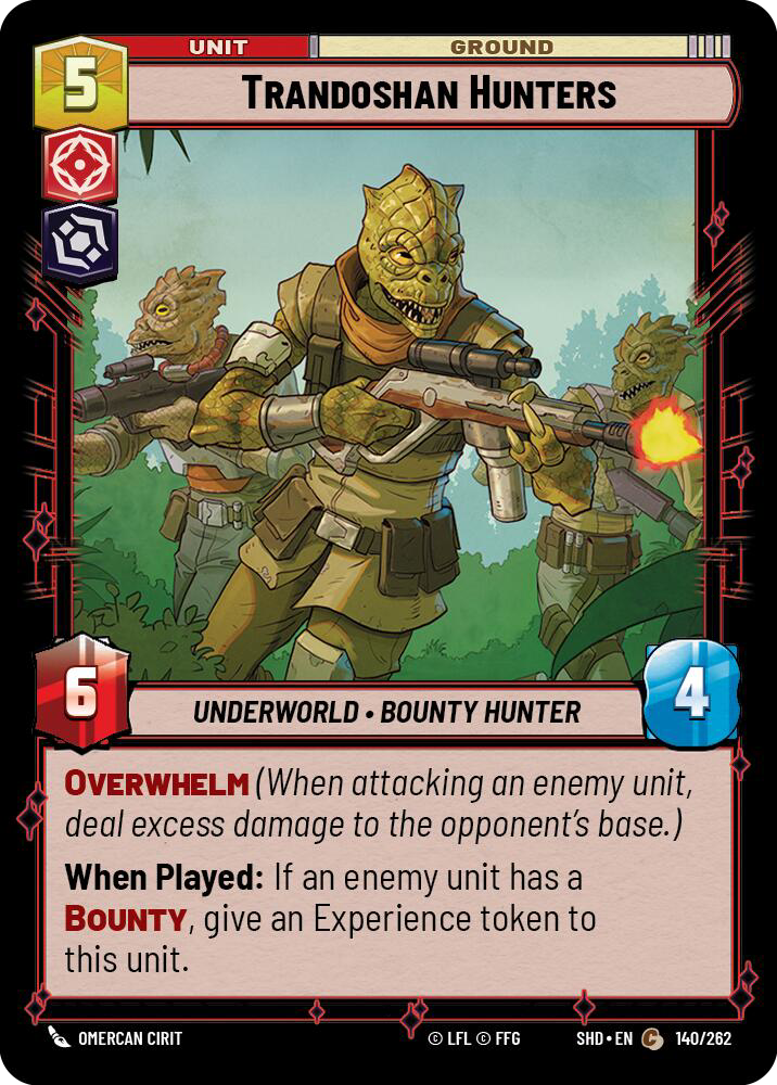 Trandoshan Hunters - Foil