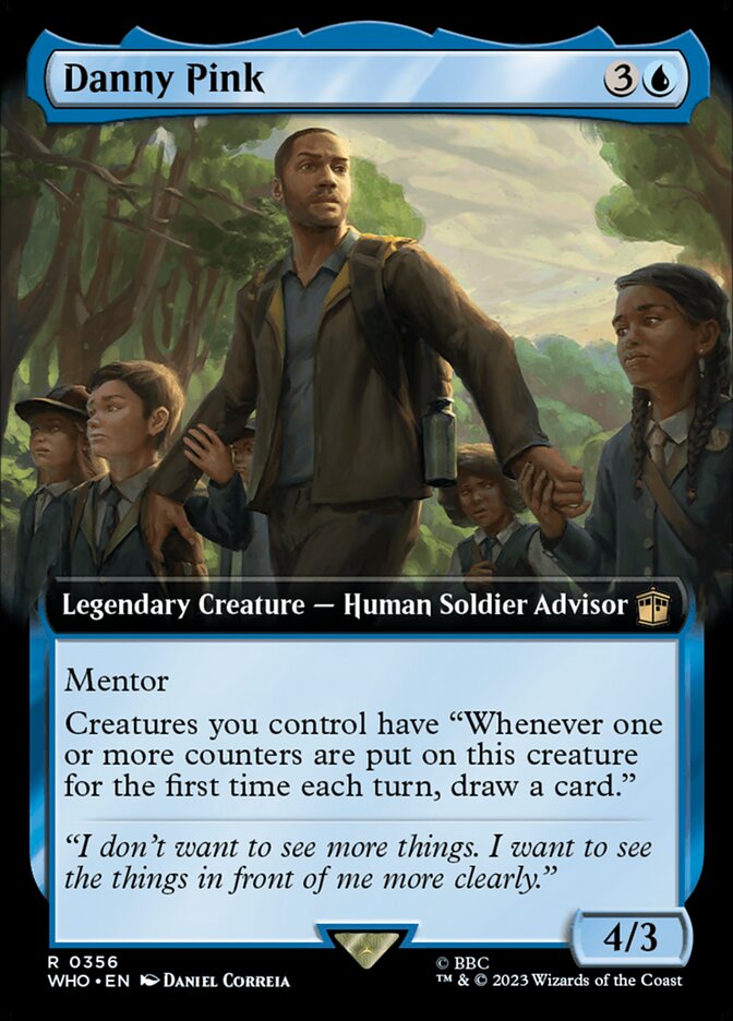 Danny Pink, Doctor Who Card Art