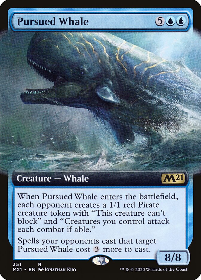 Pursued Whale - Foil
