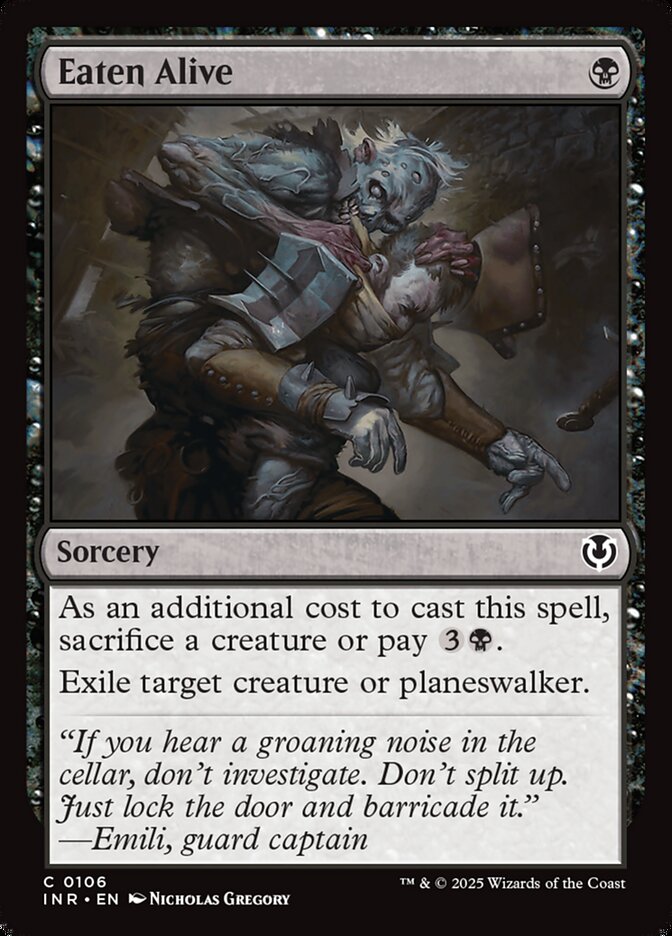 Eaten Alive, Innistrad remastered Card Art