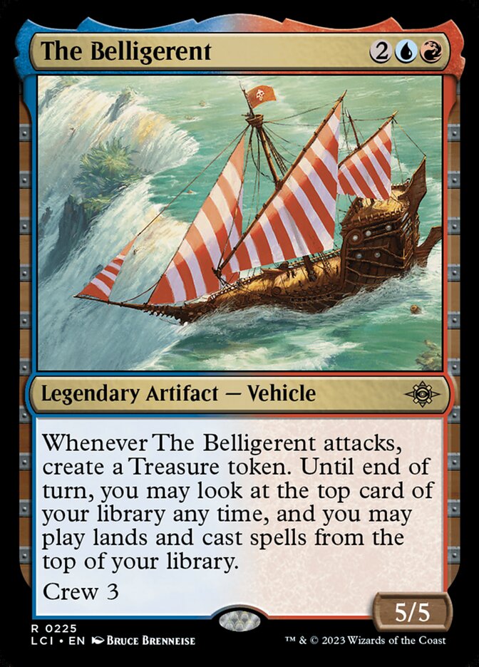 The Belligerent, The lost caverns of ixalan Card Art