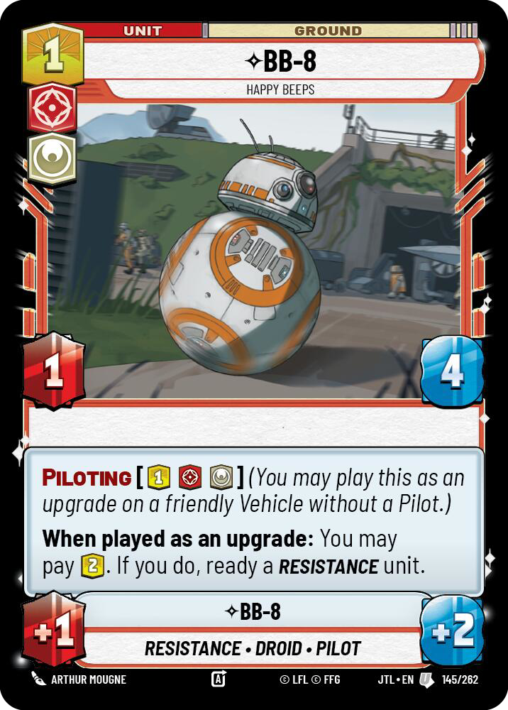 BB-8, Happy Beeps, Jump to Lightspeed Card Art