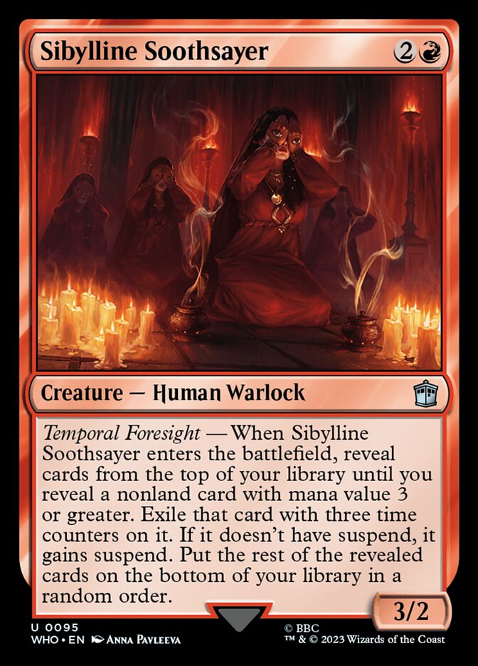Sibylline Soothsayer, Doctor who Card Art