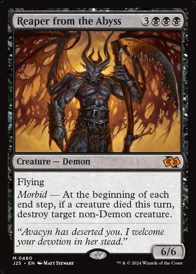 Reaper from the Abyss, Foundations Jumpstart Card Art