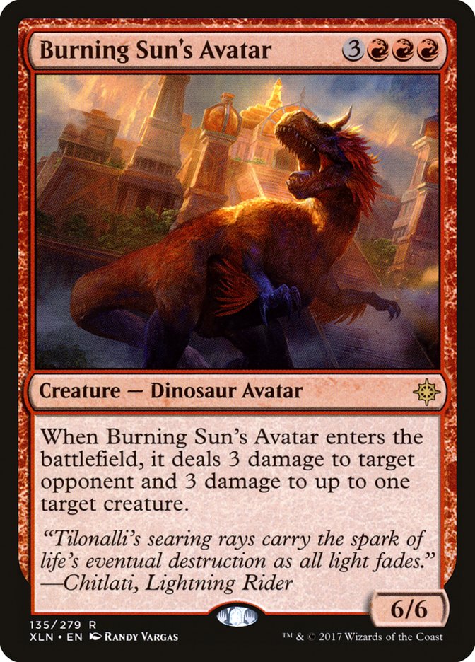 Burning Sun's Avatar - Foil