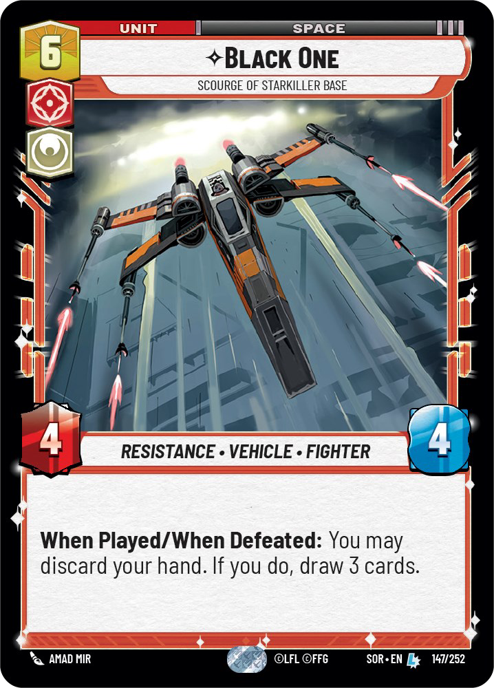 Black One, Scourge of Starkiller Base - Foil