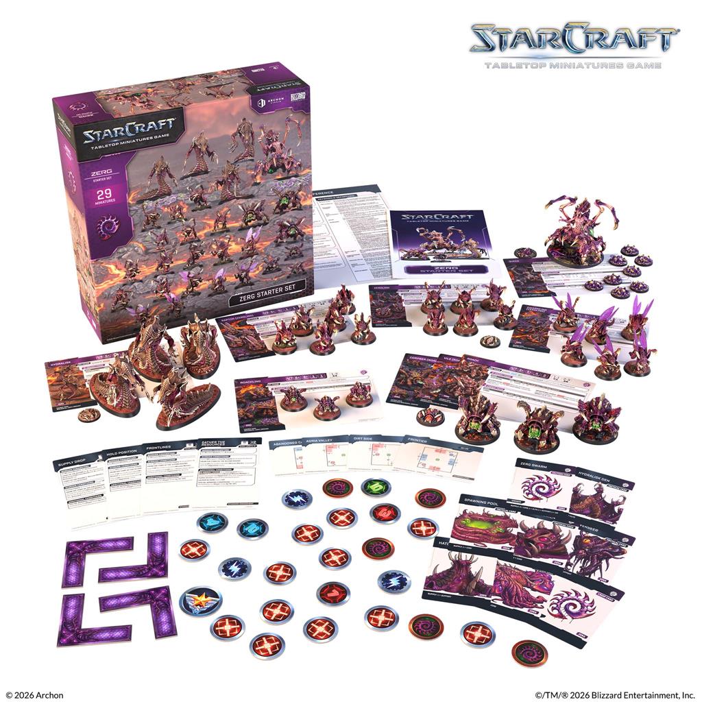 Starcraft TMG - Zerg - Starter Set