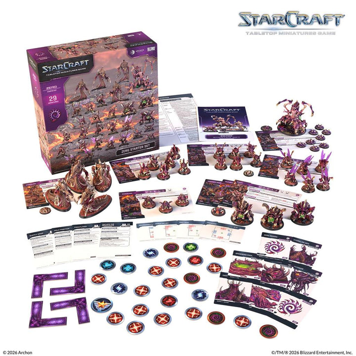 Starcraft TMG - Zerg - Starter Set