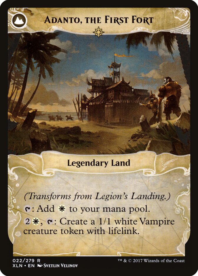 Legion's Landing // Adanto, the First Fort, The List Card Art