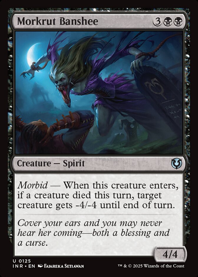 Morkrut Banshee, Innistrad remastered Card Art