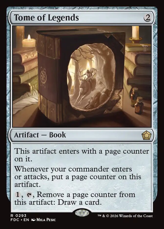 Tome of Legends, Foundations Commander Card Art
