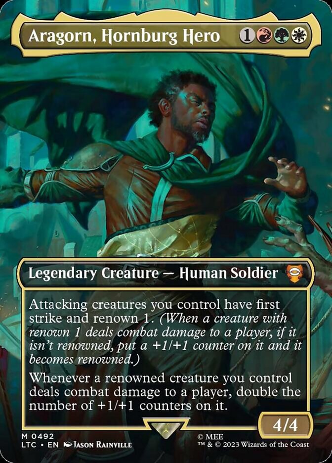 Aragorn, Hornburg Hero - Foil