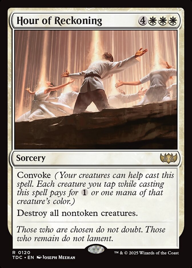 Hour of Reckoning, Tarkir: Dragonstorm Commander Card Art