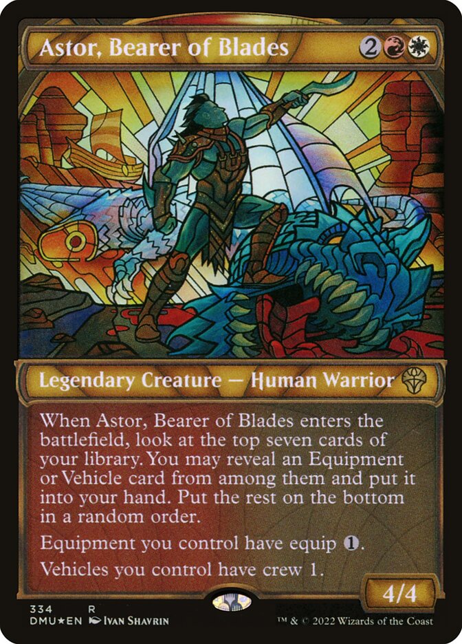 Astor, Bearer of Blades, Dominaria United Card Art