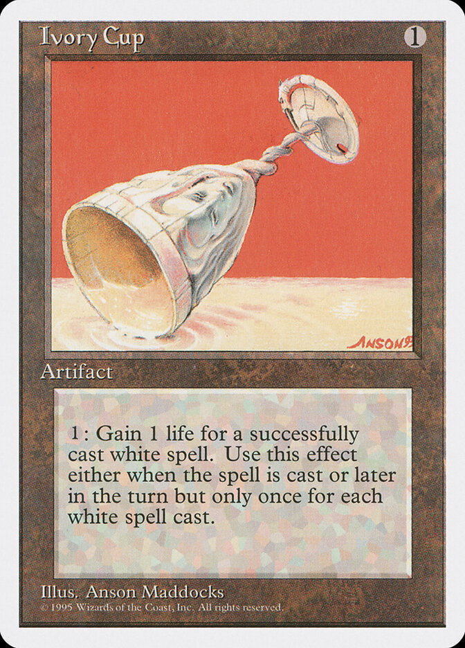 Ivory Cup, Fourth Edition Card Art