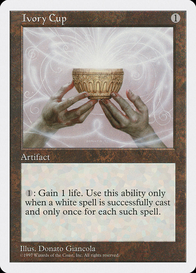 Ivory Cup, Fifth edition Card Art