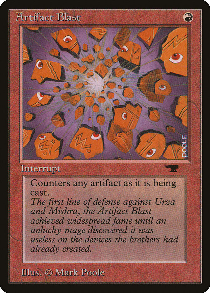 Artifact Blast, Antiquities Card Art