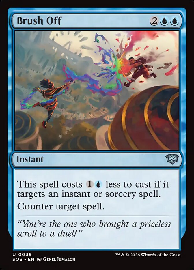 Brush Off, Secrets Of Strixhaven Card Art