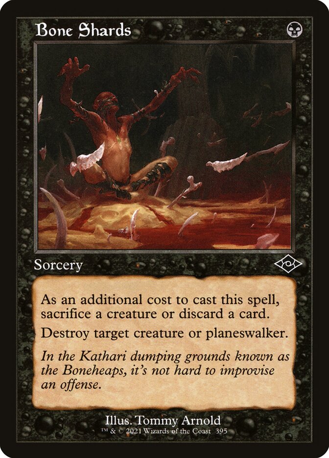 Bone Shards, Modern horizons 2 Card Art