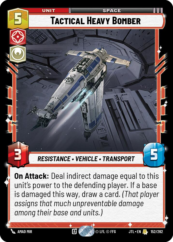 Tactical Heavy Bomber, Jump to Lightspeed Card Art