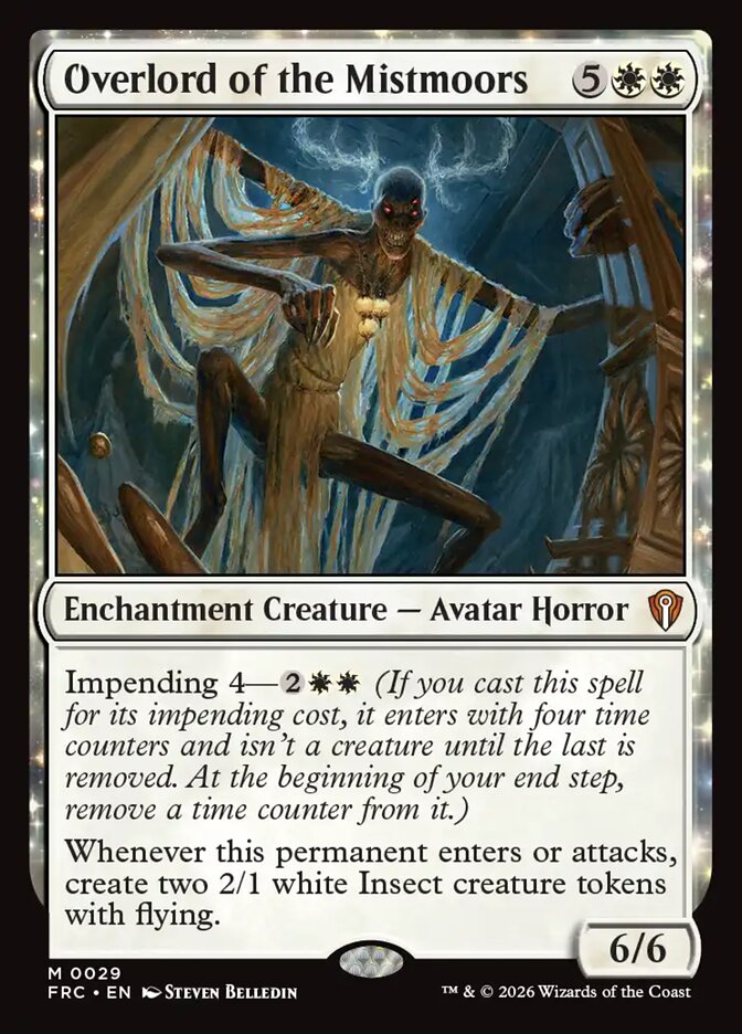 Overlord of the Mistmoors, Reality Fracture Commander Card Art
