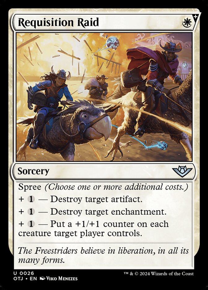 Requisition Raid, Outlaws Of Thunder Junction Card Art