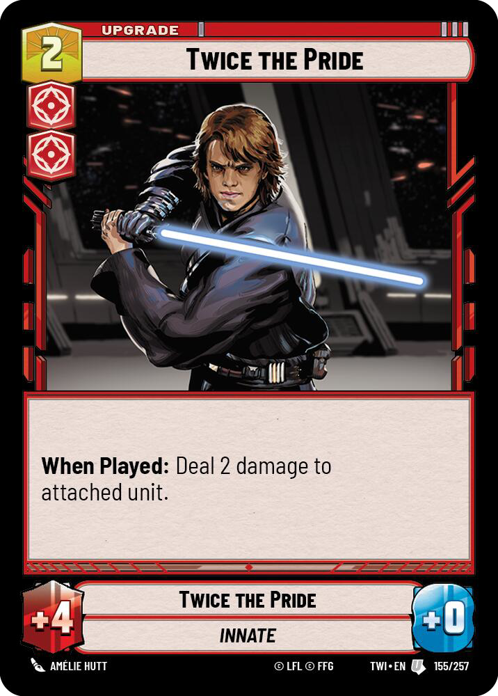 Twice the Pride, Twilight of the Republic Card Art
