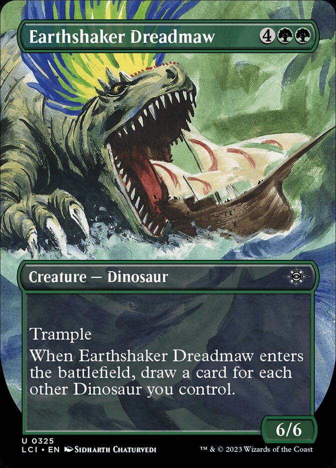 Earthshaker Dreadmaw, The lost caverns of ixalan Card Art