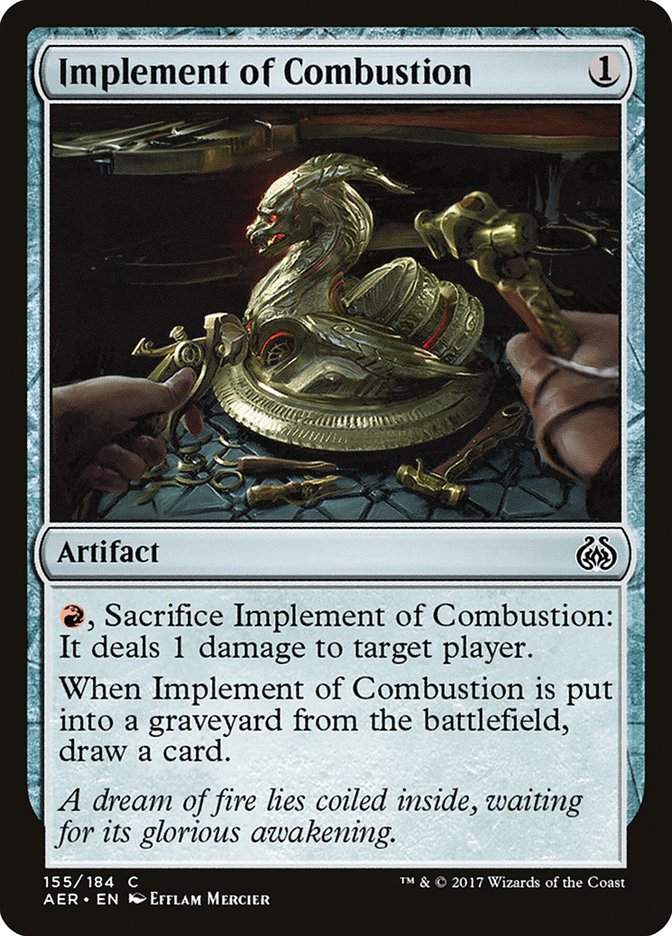 Implement of Combustion - Foil