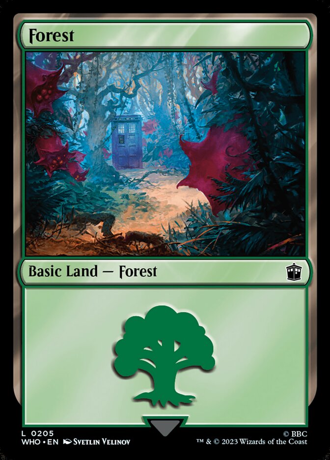 Forest, Doctor Who Card Art
