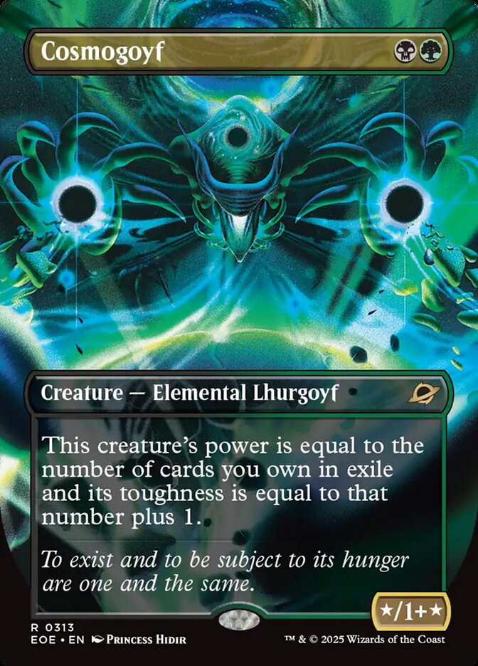 Cosmogoyf, Edge Of Eternities Card Art