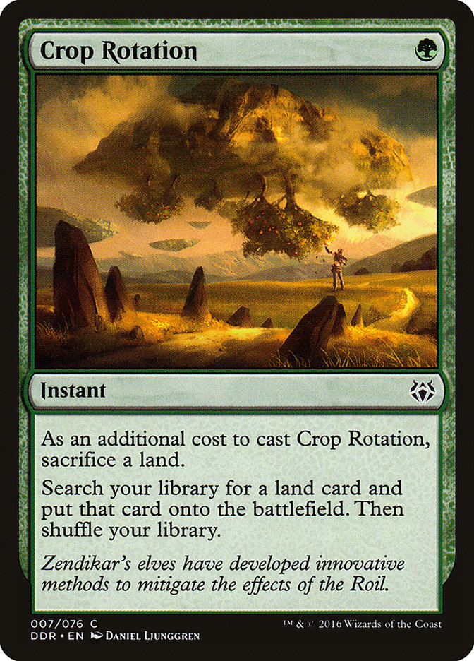 Crop Rotation, Duel Decks: Nissa Vs. Ob Nixilis Card Art