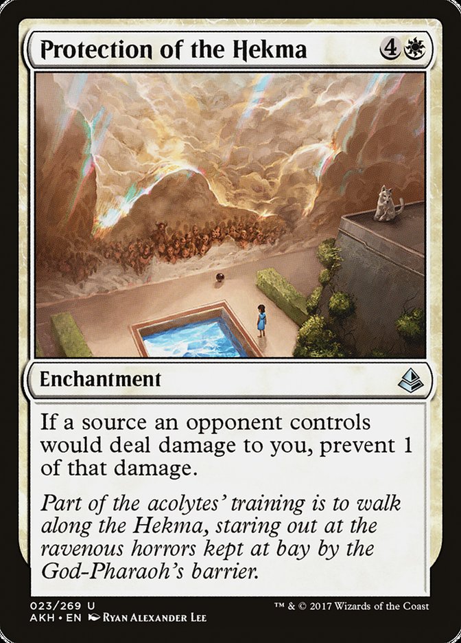 Protection of the Hekma, Amonkhet Card Art